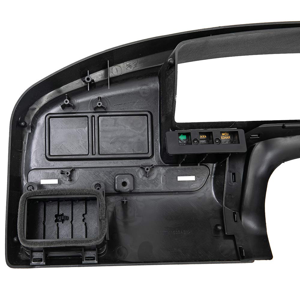 GRAND ORANGE Dashboard Panel Bezel Compatible with 1994-1997 Ford F150 F250 F350 and F Super Duty with Gas Engine ONLY Instrument Cluster Bezel F4TZ15044D70A - Image 8