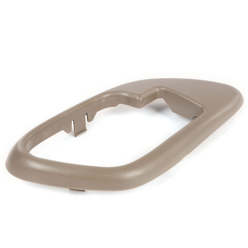 GRAND ORANGE Interior Door Handle Trim Bezel 2pcs Compatible with Chevy Tahoe GMC Yukon Suburban C1500 C2500 K1500 K2500 K3500 1995-2002 15708082 15708081 Brown - Image 8
