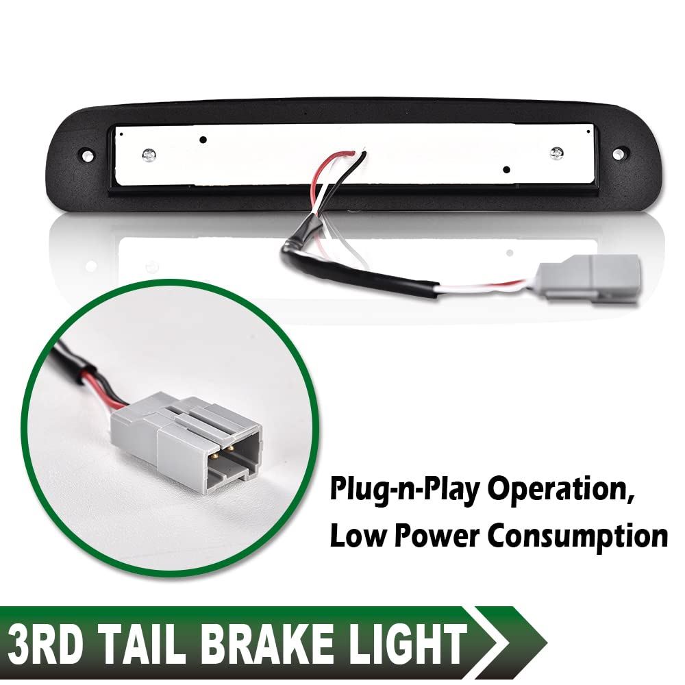 GRAND ORANGE LED 3rd Brake Light - Red Lens, Compatible with 1993-2011 Ford Ranger, 1999-2016 Ford F250-F550 Super Duty, 1995-2003 Mazda B2300-B4000 - Image 7