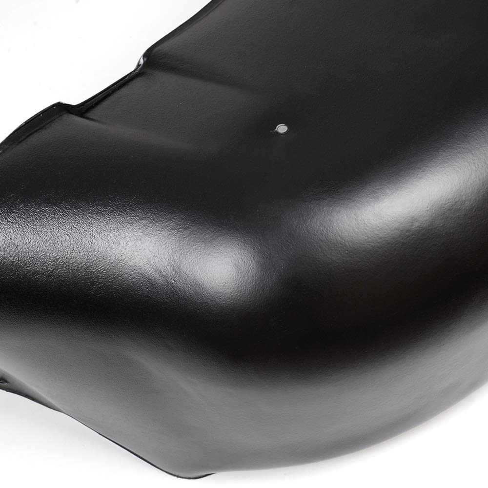 GRAND ORANGE Rear Wheel Guards Compatible with Ford F250 F350 Super Duty 2017 2018 2019 Black Rear Wheel Well Guards Fenders Kit 1Pair - Image 4